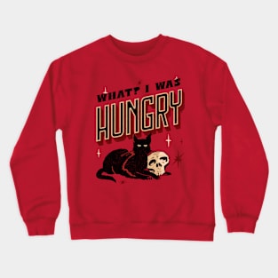 Hungry Cat Crewneck Sweatshirt